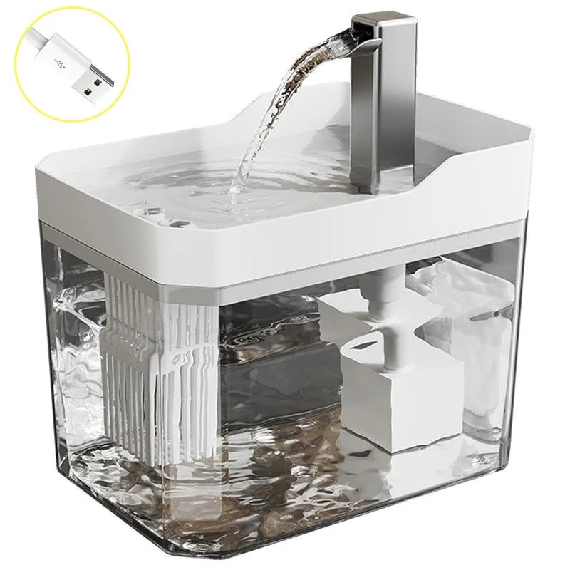 Fontaine à Eau Purrfly-Hydratation automatique pour Chat