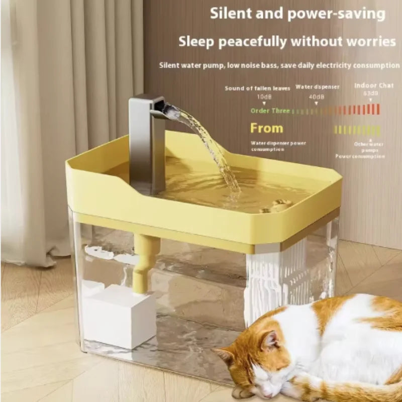Fontaine à Eau Purrfly-Hydratation automatique pour Chat